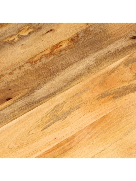 Stolní deska Ø 60 x 2,5 cm kulatá masivní mangovníkové dřevo