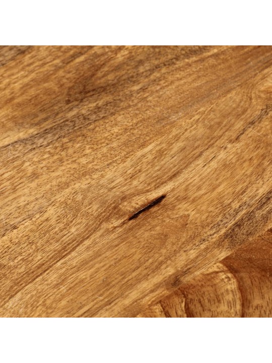 Stolní deska ø 60 x 3,8 cm kulatá masivní mangovníkové dřevo