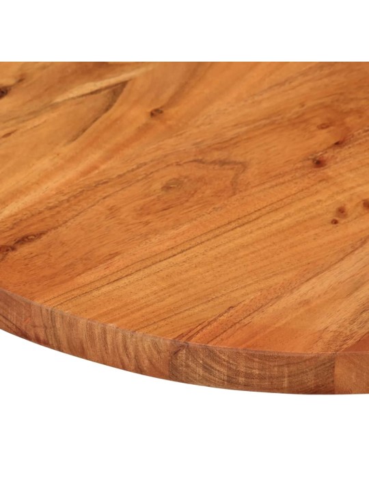 Stolní deska 110 x 40 x 2,5 cm oválná masivní akáciové dřevo