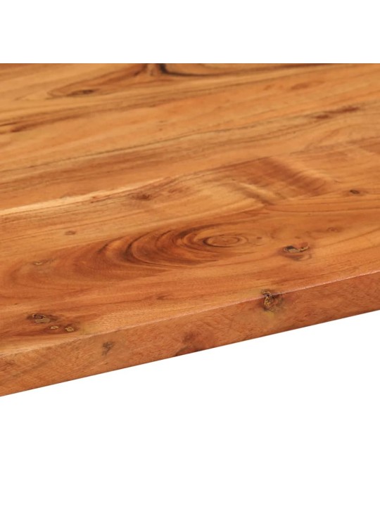 Stolní deska 110 x 40 x 2,5 cm oválná masivní akáciové dřevo