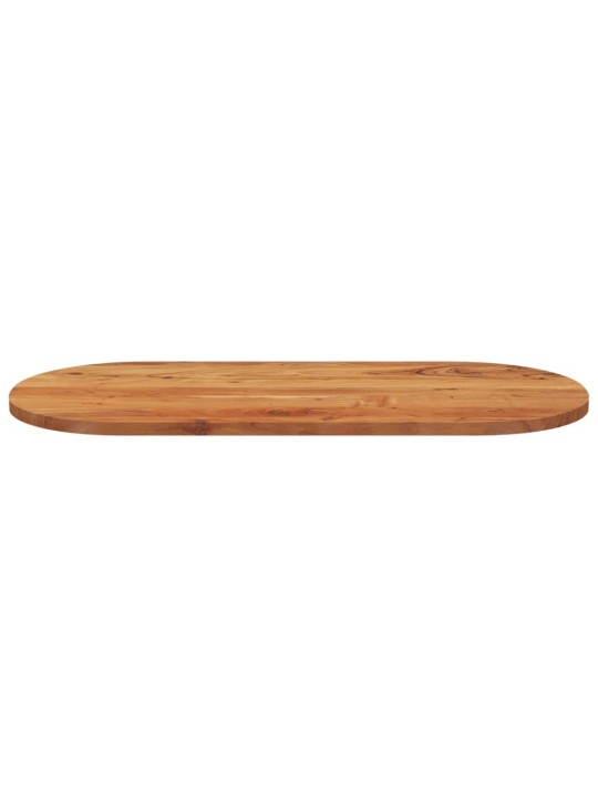 Stolní deska 90 x 40 x 3,8 cm oválná masivní akáciové dřevo