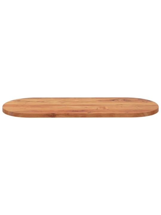 Stolní deska 100 x 40 x 3,8 cm oválná masivní akáciové dřevo
