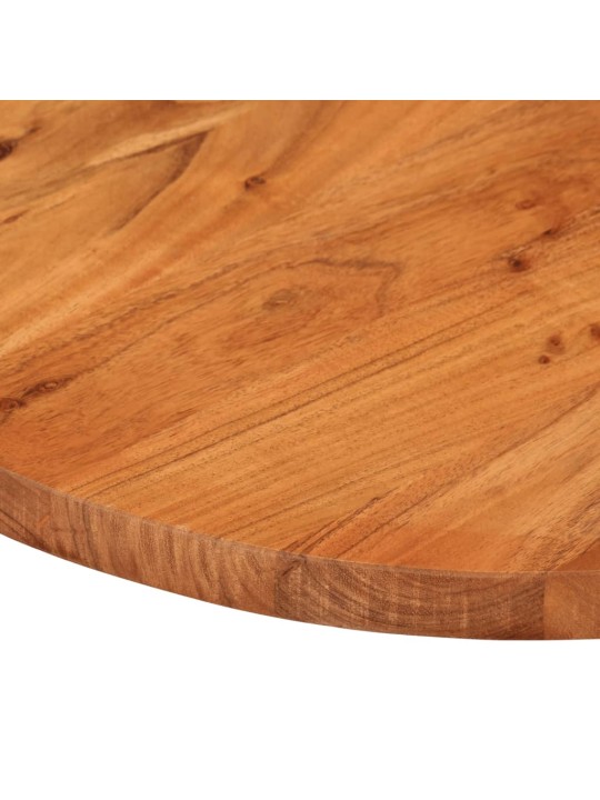 Stolní deska 100 x 40 x 3,8 cm oválná masivní akáciové dřevo