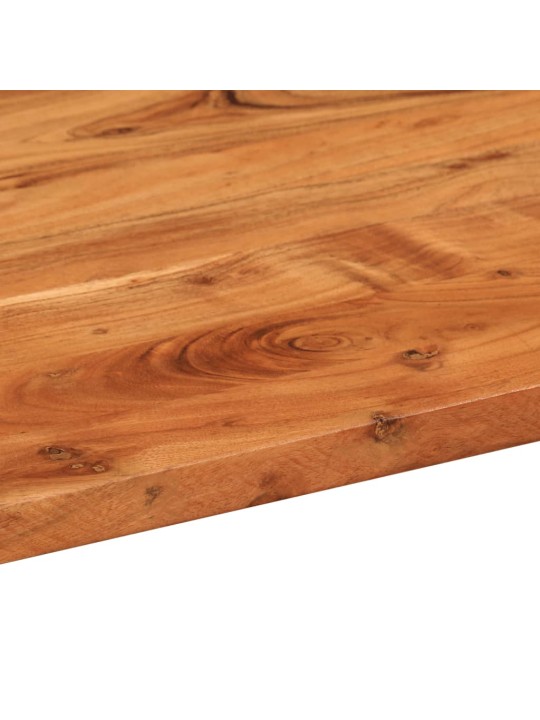 Stolní deska 100 x 40 x 3,8 cm oválná masivní akáciové dřevo