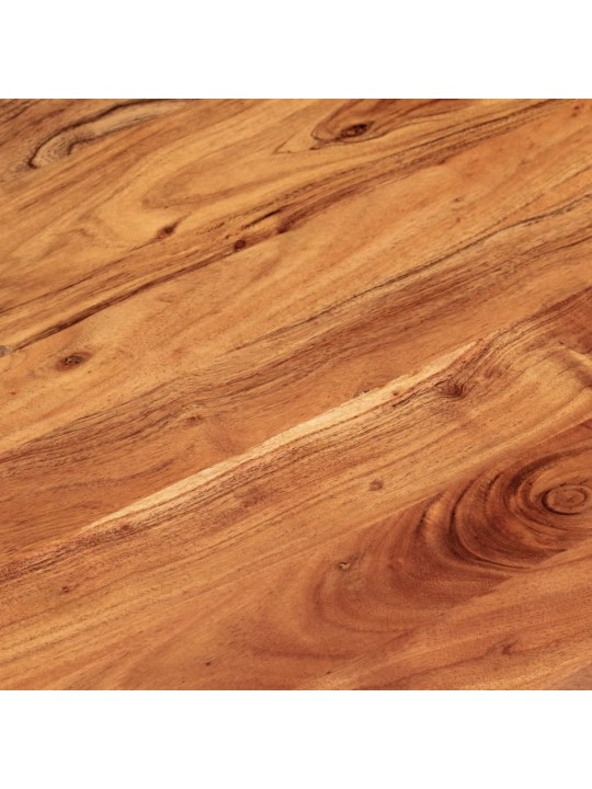 Stolní deska 100 x 40 x 3,8 cm oválná masivní akáciové dřevo