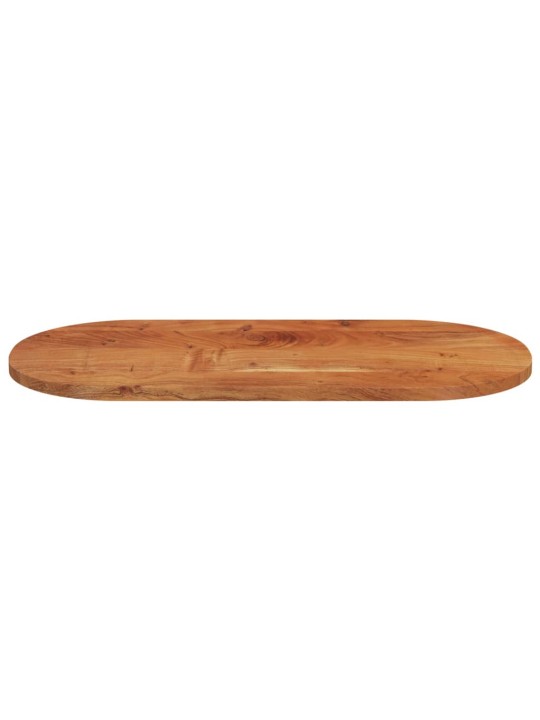 Stolní deska 100 x 50 x 3,8 cm oválná masivní akáciové dřevo