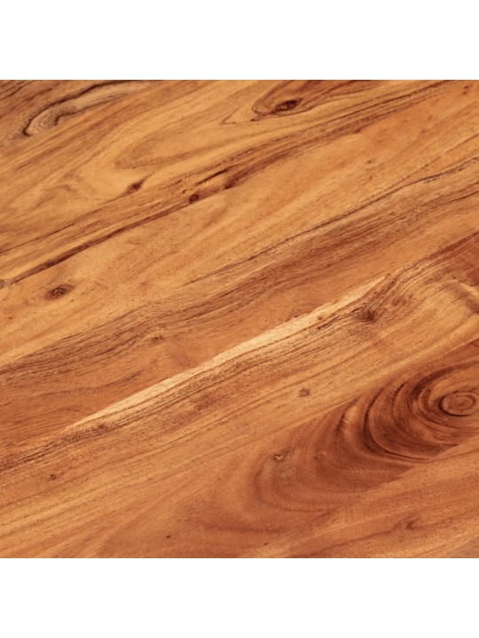 Stolní deska 100 x 50 x 3,8 cm oválná masivní akáciové dřevo