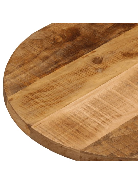 Stolní deska 100 x 40 x 2,5 cm oválná masivní hrubý mangovník