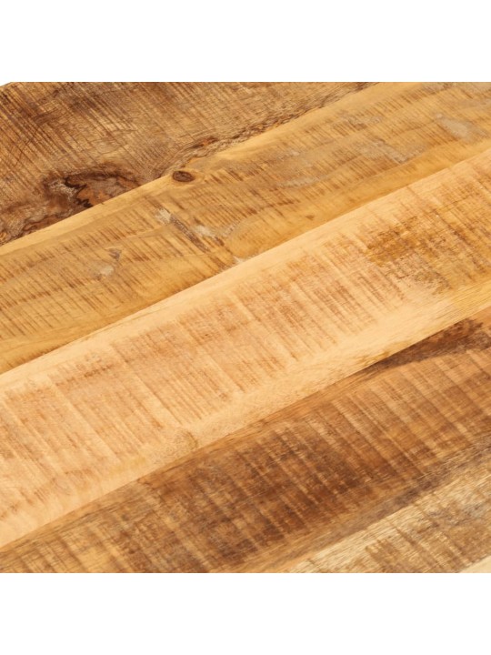 Stolní deska 100 x 50 x 2,5 cm oválná masivní hrubý mangovník
