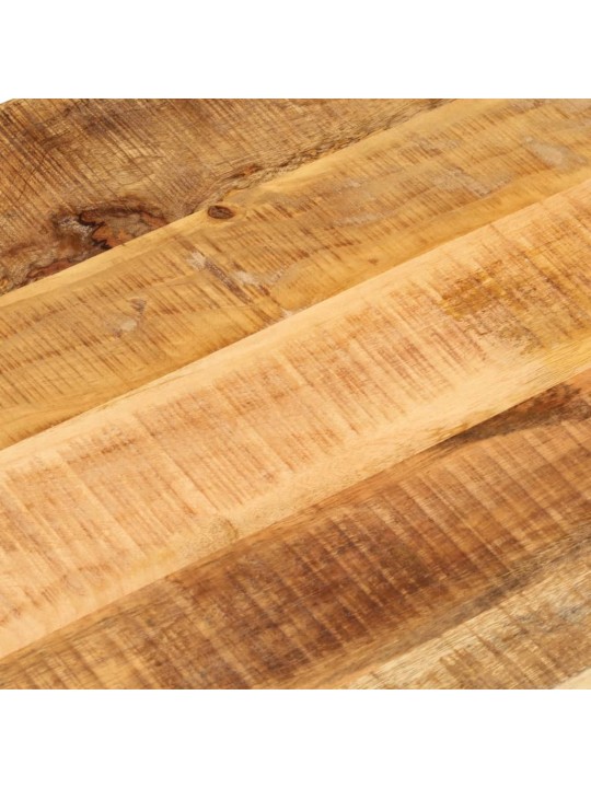 Stolní deska 100 x 50 x 3,8 cm oválná masivní hrubý mangovník