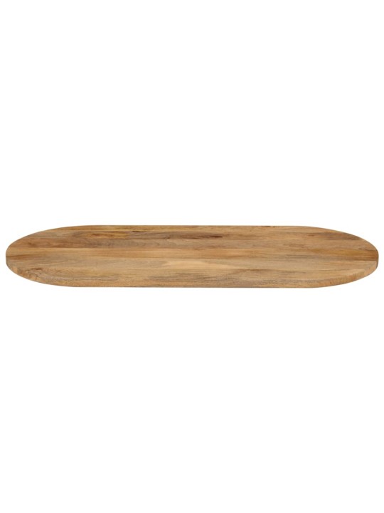 Stolní deska 110x40x2,5 cm oválná masivní mangovníkové dřevo