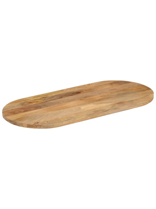 Stolní deska 110x50x3,8 cm oválná masivní mangovníkové dřevo