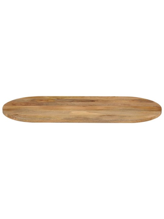 Stolní deska 110x50x3,8 cm oválná masivní mangovníkové dřevo