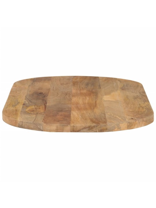 Stolní deska 110x50x3,8 cm oválná masivní mangovníkové dřevo
