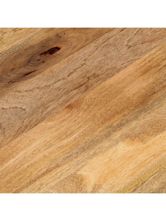 Stolní deska 110x50x3,8 cm oválná masivní mangovníkové dřevo