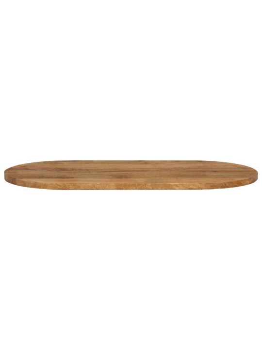 Stolní deska 110x50x2,5 cm oválná masivní mangovníkové dřevo
