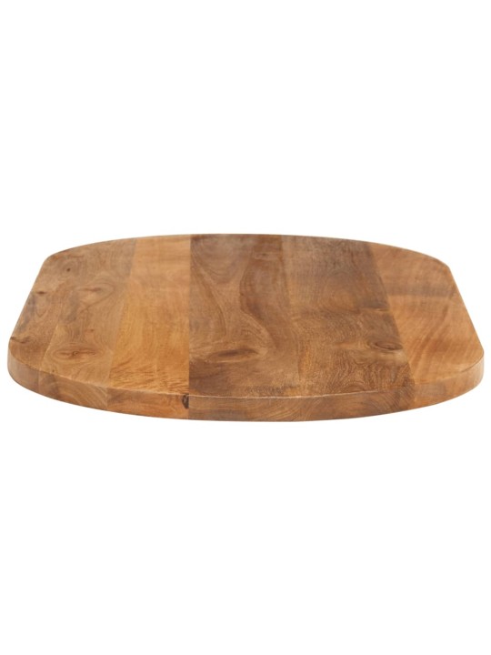 Stolní deska 110x50x2,5 cm oválná masivní mangovníkové dřevo