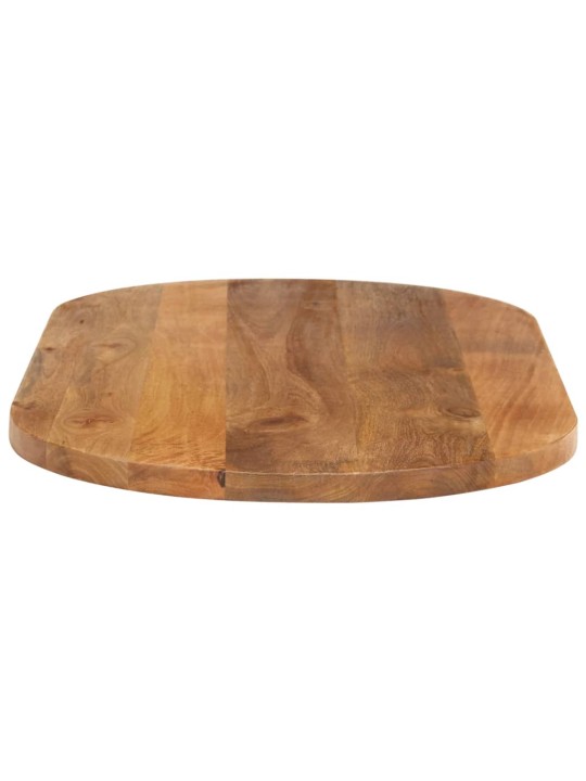 Stolní deska 100x40x3,8 cm oválná masivní mangovníkové dřevo