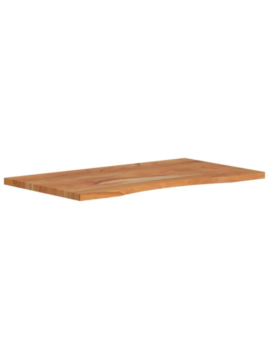 Stolní deska 100x50x2,5 cm obdélníková masivní akáciové dřevo