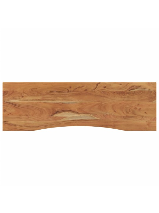 Stolní deska 140x50x2,5 cm obdélníková masivní akáciové dřevo