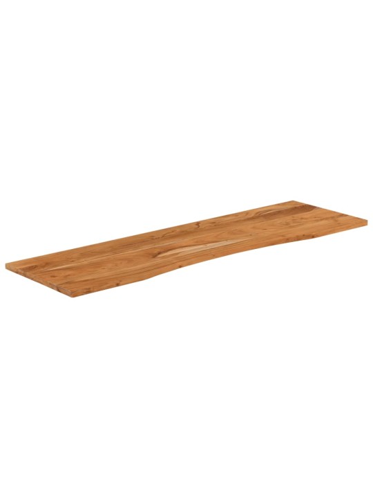 Stolní deska 140x50x2,5 cm obdélníková masivní akáciové dřevo