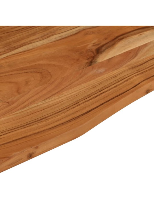 Stolní deska 140x50x2,5 cm obdélníková masivní akáciové dřevo