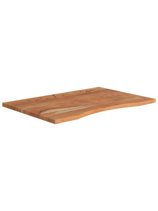 Stolní deska 100x60x2,5 cm obdélníková masivní akáciové dřevo
