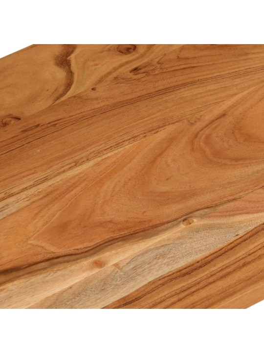 Stolní deska 100x60x2,5 cm obdélníková masivní akáciové dřevo
