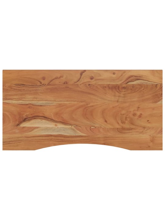Stolní deska 120x60x2,5 cm obdélníková masivní akáciové dřevo