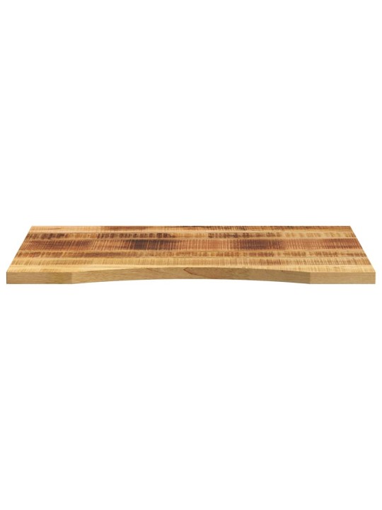 Stolní deska s výřezem 80 x 50 x 2,5 cm masivní hrubý mangovník