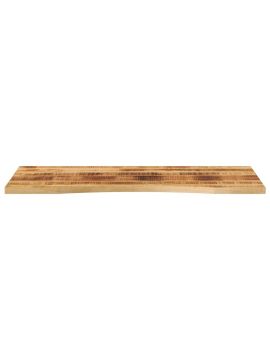 Stolní deska s výřezem 120x50x2,5 cm masivní hrubý mangovník