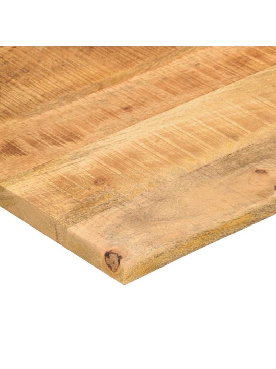 Stolní deska s výřezem 110x80x2,5 cm masivní hrubý mangovník