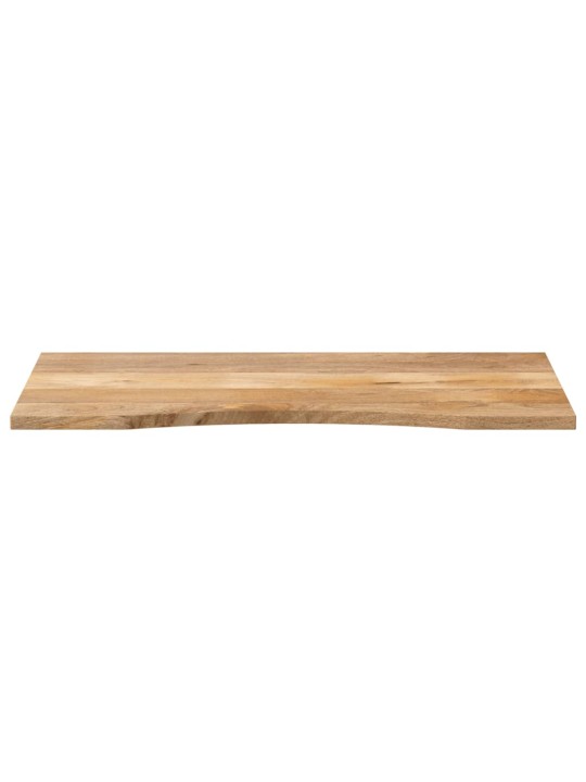 Stolní deska s výřezem 120x50x2,5 cm masivní hrubý mangovník