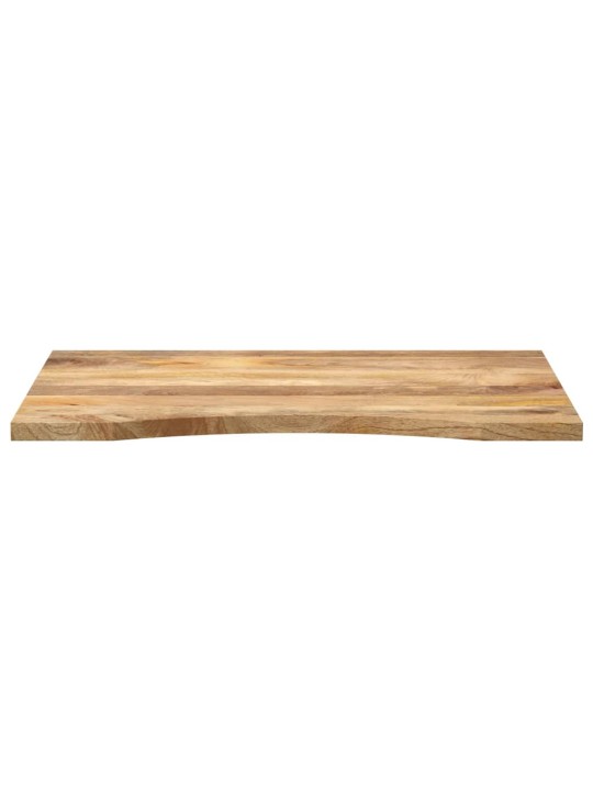 Stolní deska s výřezem 100x60x2,5 cm masivní hrubý mangovník