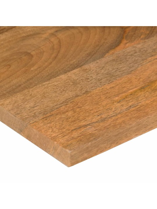 Stolní deska s výřezem 80 x 50 x 2,5 cm masivní hrubý mangovník