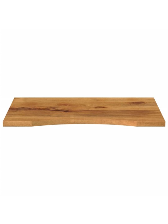 Stolní deska s výřezem 90 x 50 x 2,5 cm masivní hrubý mangovník