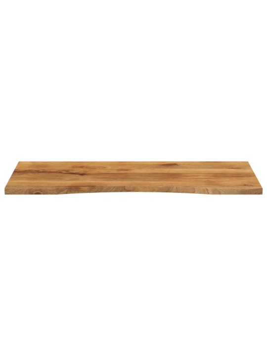 Stolní deska s výřezem 120x50x2,5 cm masivní hrubý mangovník