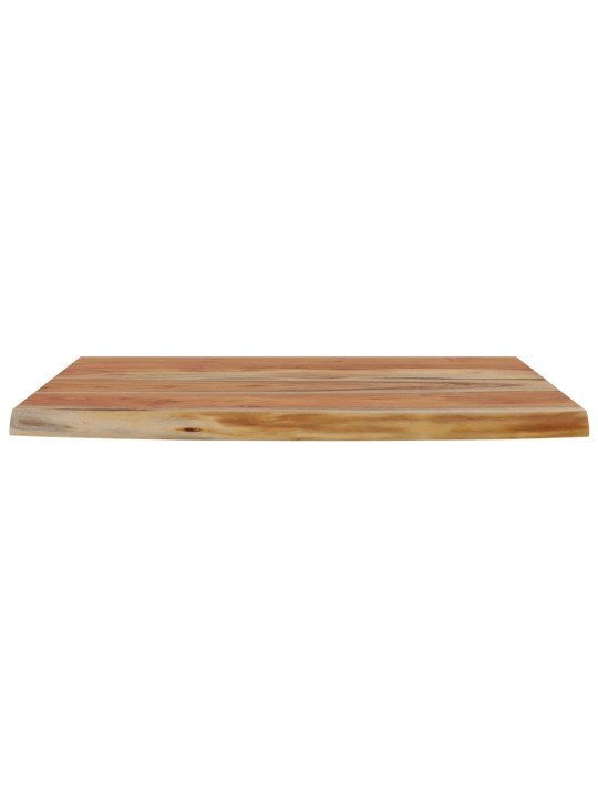 Nástěnná police 50x30x2,5 cm obdélník masivní akácie živá hrana