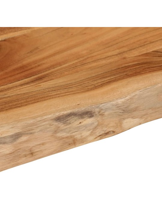 Stolní deska 110x40x2,5 cm obdélník masivní akácie živá hrana