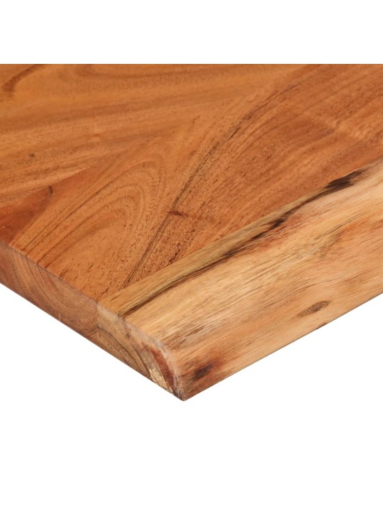 Stolní deska 140x40x2,5 cm obdélník masivní akácie živá hrana