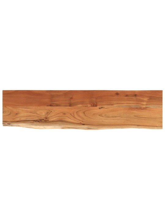 Stolní deska 160x40x2,5 cm obdélník masivní akácie živá hrana