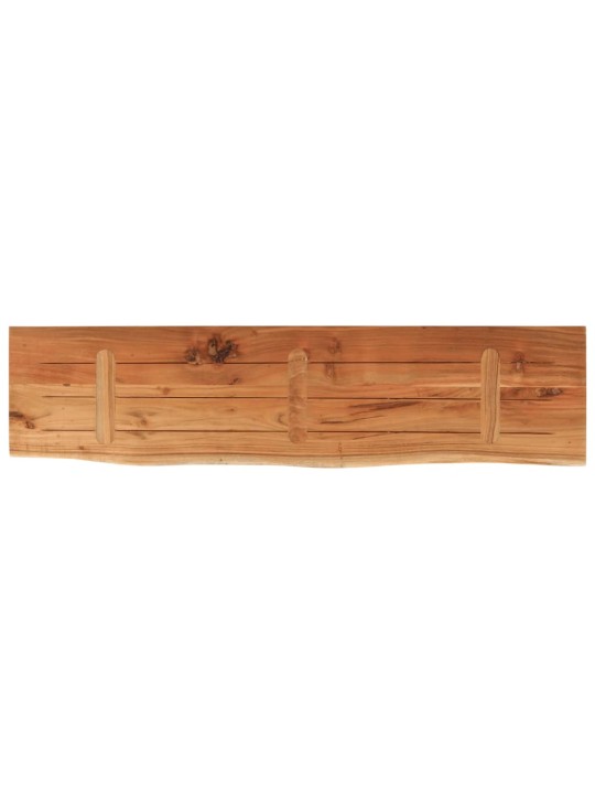 Stolní deska 160x40x2,5 cm obdélník masivní akácie živá hrana