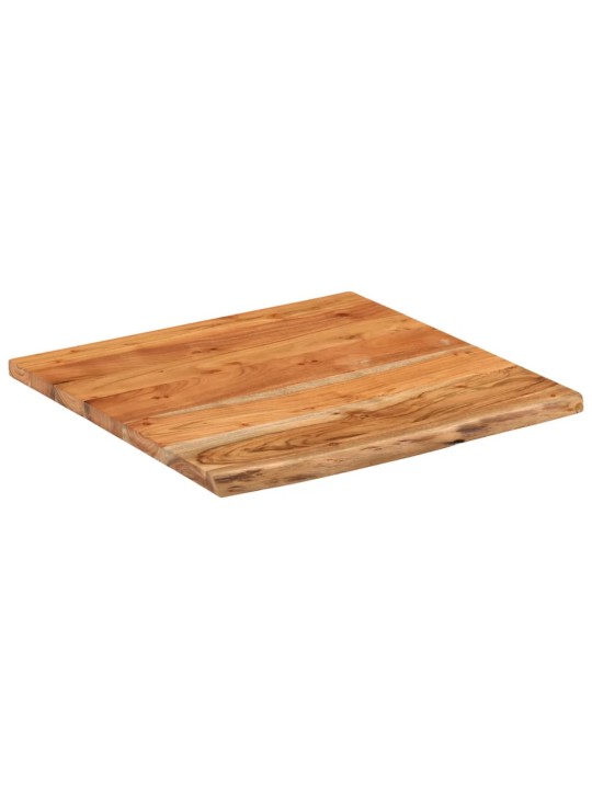 Koupelnová deska 60x60x2,5 cm čtvercová masivní akáciové dřevo