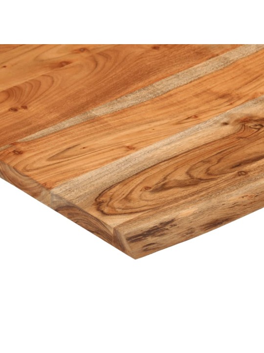 Koupelnová deska 60x60x2,5 cm čtvercová masivní akáciové dřevo