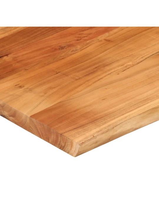 Stolní deska 100x80x2,5 cm obdélník masivní akácie živá hrana