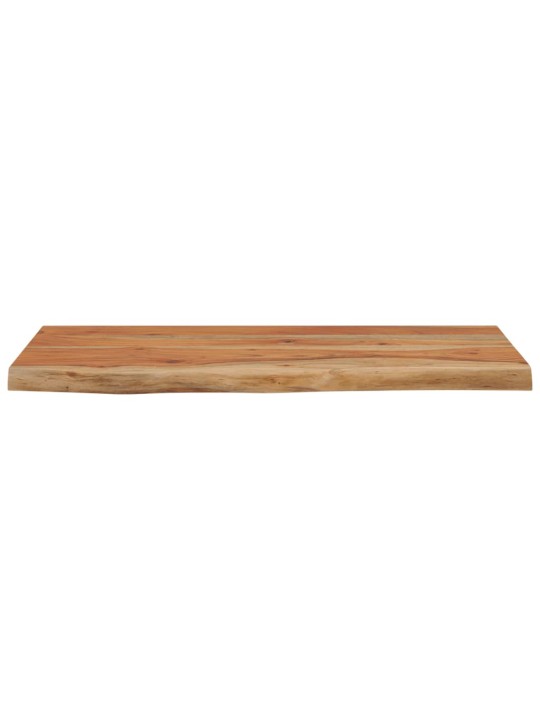 Nástěnná police 40x20x3,8 cm obdélník masivní akácie živá hrana