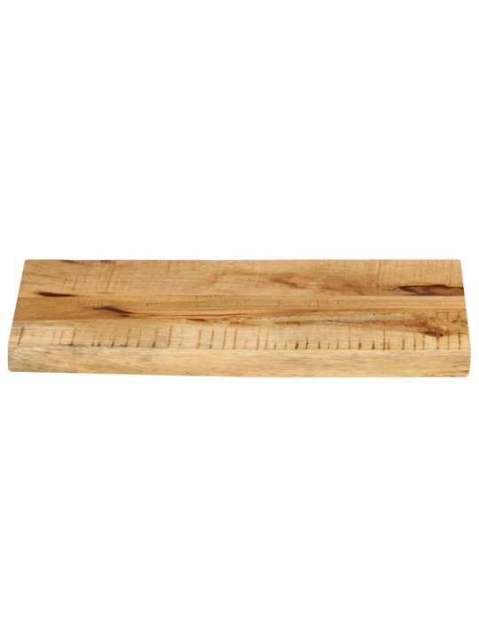 Stolní deska 40x20x2,5 cm živá hrana hrubé mangovníkové dřevo