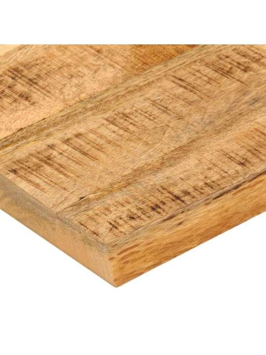 Stolní deska 40x40x2,5 cm živá hrana hrubé mangovníkové dřevo