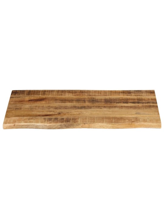 Stolní deska 70x60x2,5 cm živá hrana hrubé mangovníkové dřevo