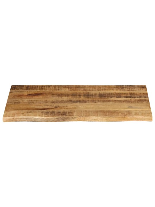 Stolní deska 80x60x2,5 cm živá hrana hrubé mangovníkové dřevo